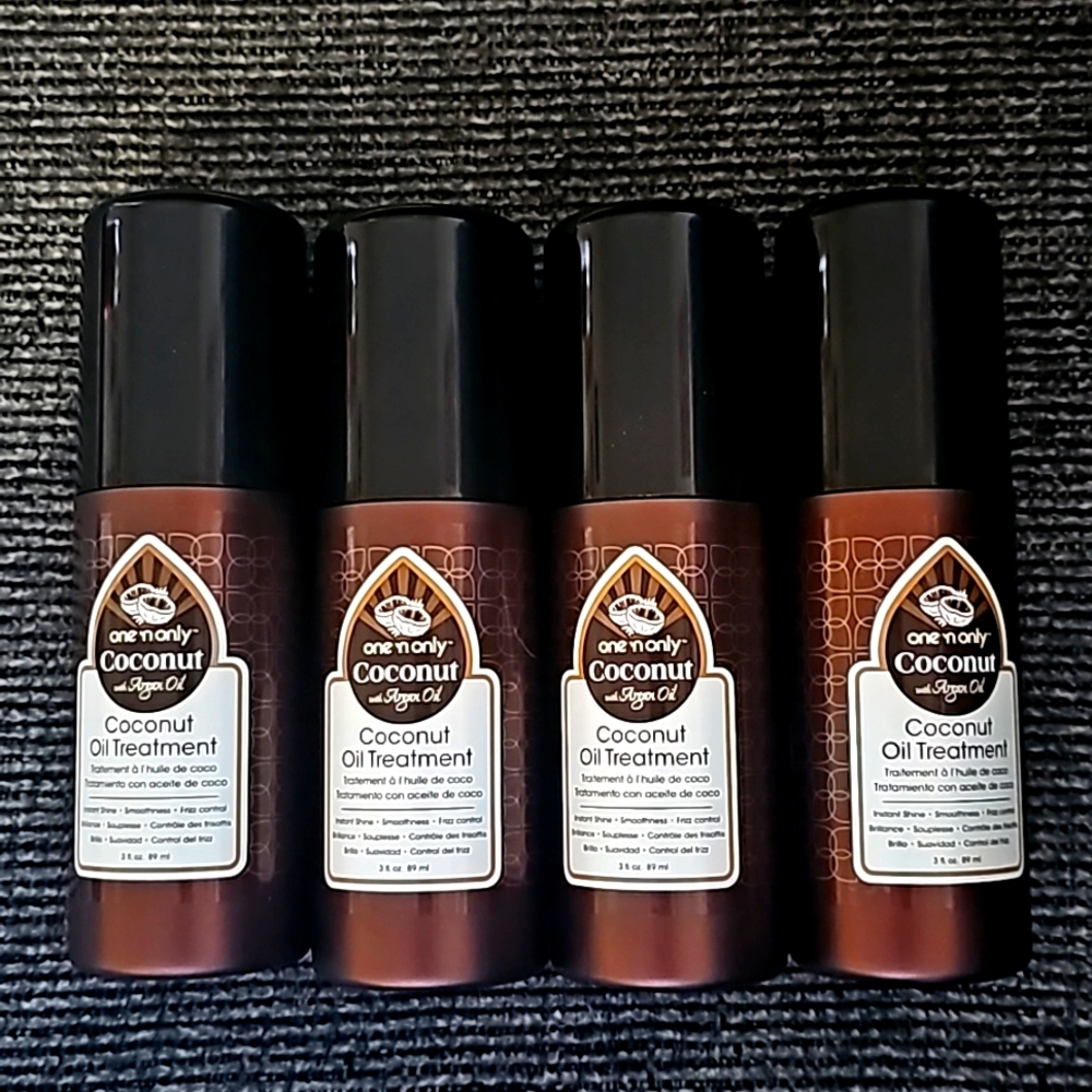4 Bottles Coconut & Argan (Oil Treatment)